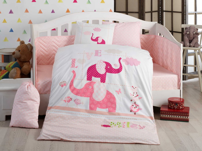 L'essentiel linge de maison Juego de funda nórdica Preety - Pink L'essentiel linge de maison Juego de funda nórdica Preety - Pink